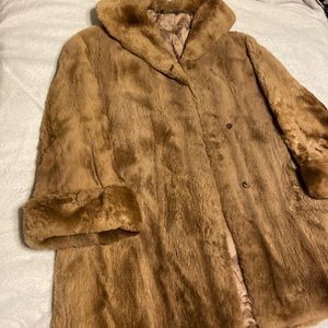Vintage Fur Teddy Coat